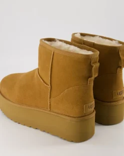 Classic Mini Platform Winterschuhe in Braun