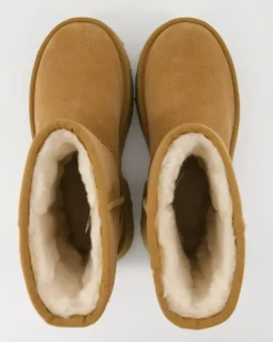 Classic Short New High Stiefeletten in Beige