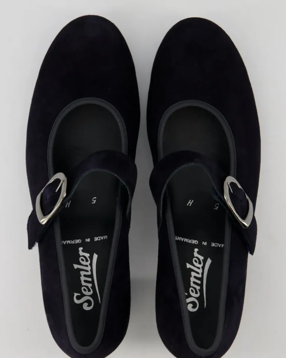 Cleo Trachtenschuhe in Blau