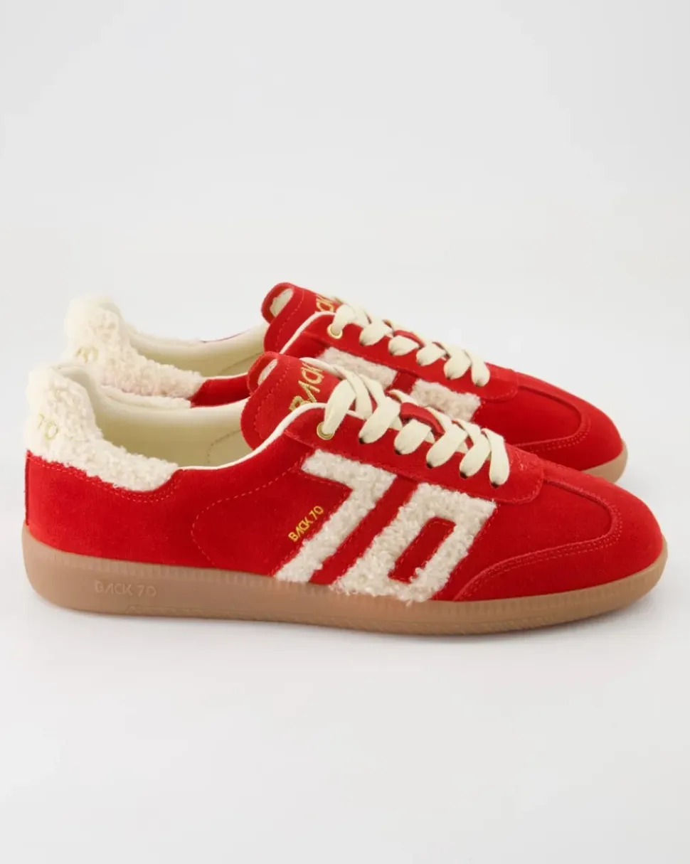 Cloud 604 Sneaker in Rot