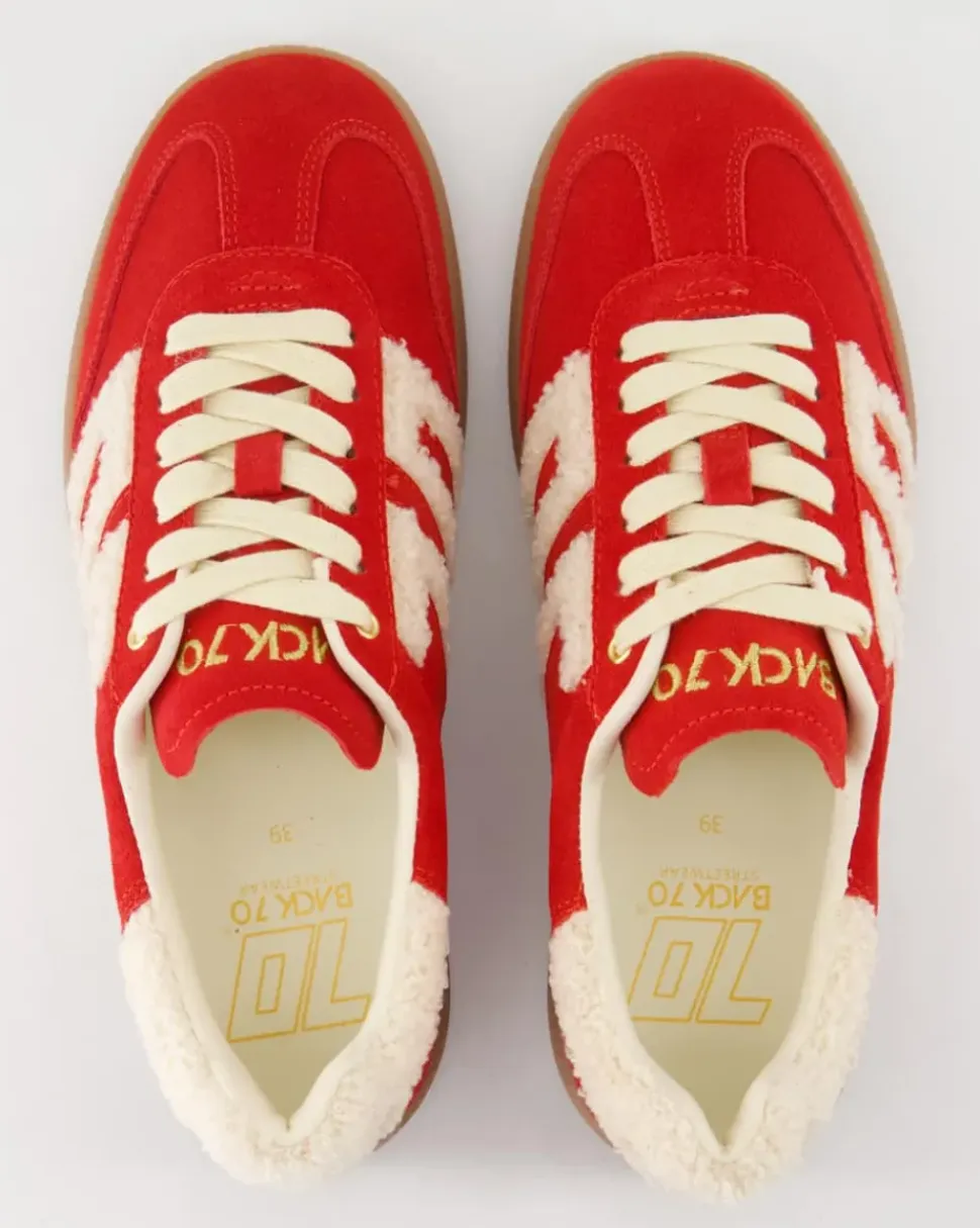 Cloud 604 Sneaker in Rot