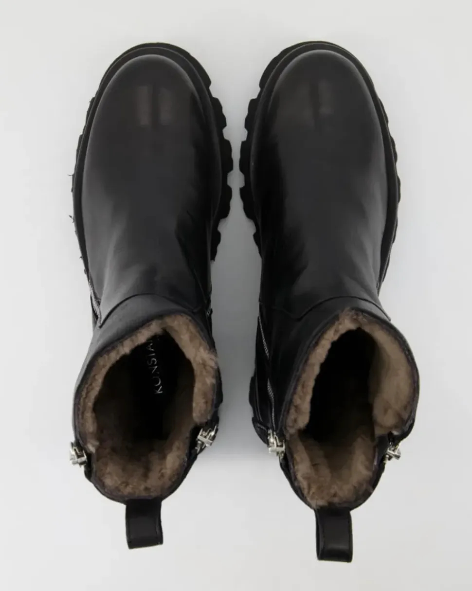 C176/M Stiefeletten in Schwarz