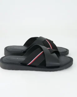 CORE HILFIGER LH CRISS C SANDA Pantoletten in Schwarz