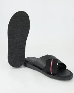 CORE HILFIGER LH CRISS C SANDA Pantoletten in Schwarz