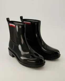 Corporate Elastic Rainboot Stiefeletten in Schwarz