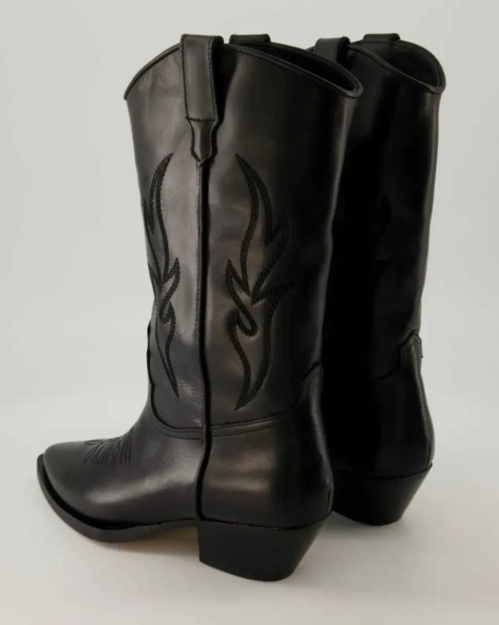 2084-17-05 Cowboyboots in Schwarz