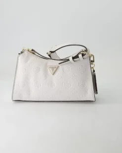 Cresidia Top Zip Shoulder Bag Umhängetasche in Weiß