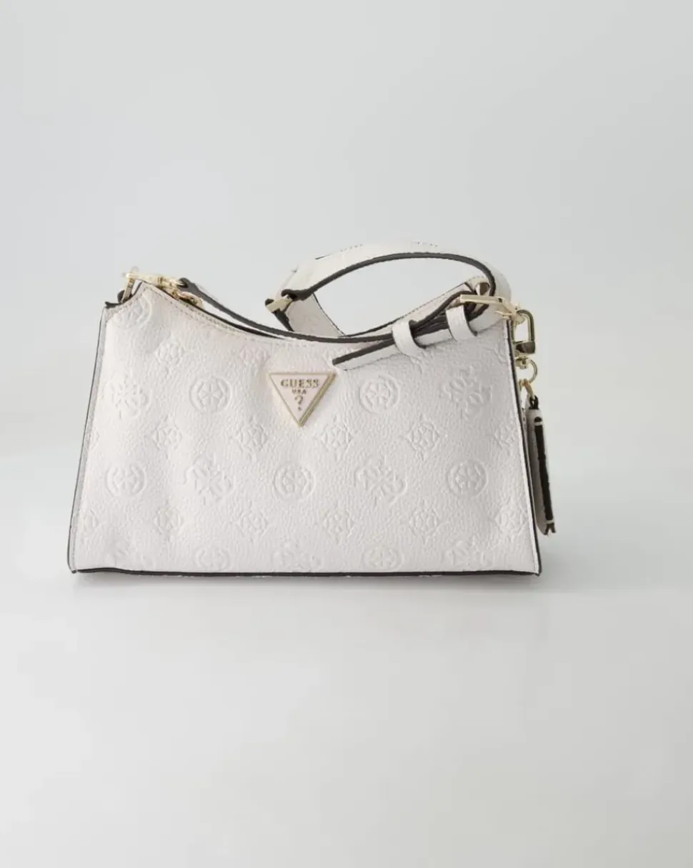 Cresidia Top Zip Shoulder Bag Umhängetasche in Weiß