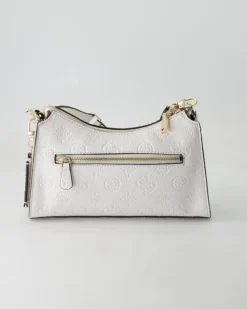 Cresidia Top Zip Shoulder Bag Umhängetasche in Weiß