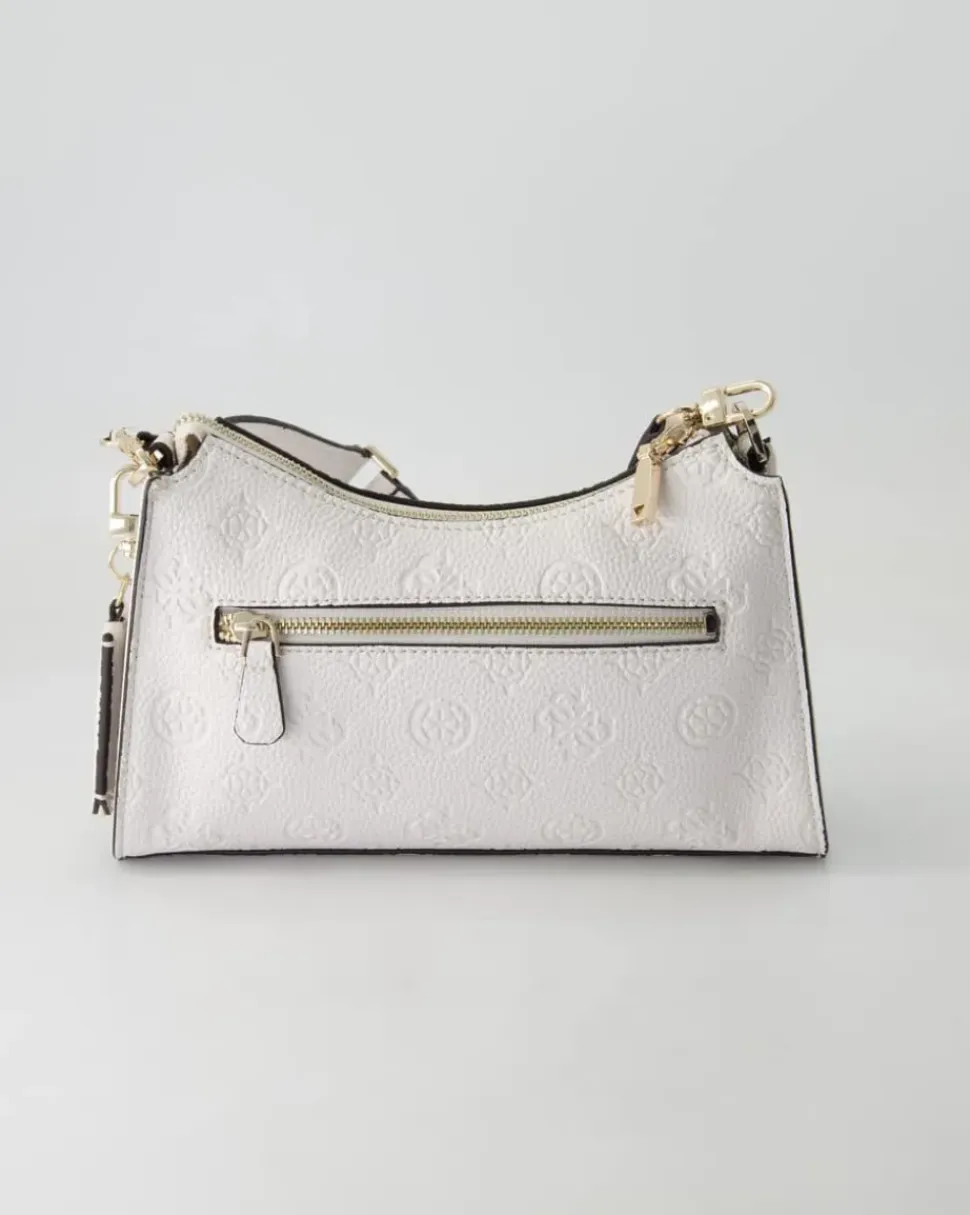 Cresidia Top Zip Shoulder Bag Umhängetasche in Weiß