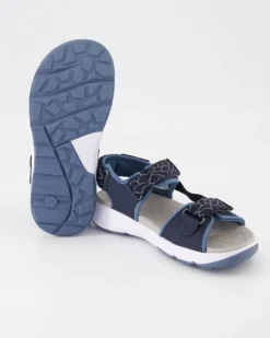 Criss Cross Sandalen in Blau