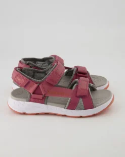 Criss Cross Sandalen in Pink