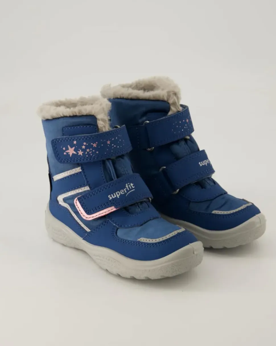 CRYSTAL Winterstiefel in Blau