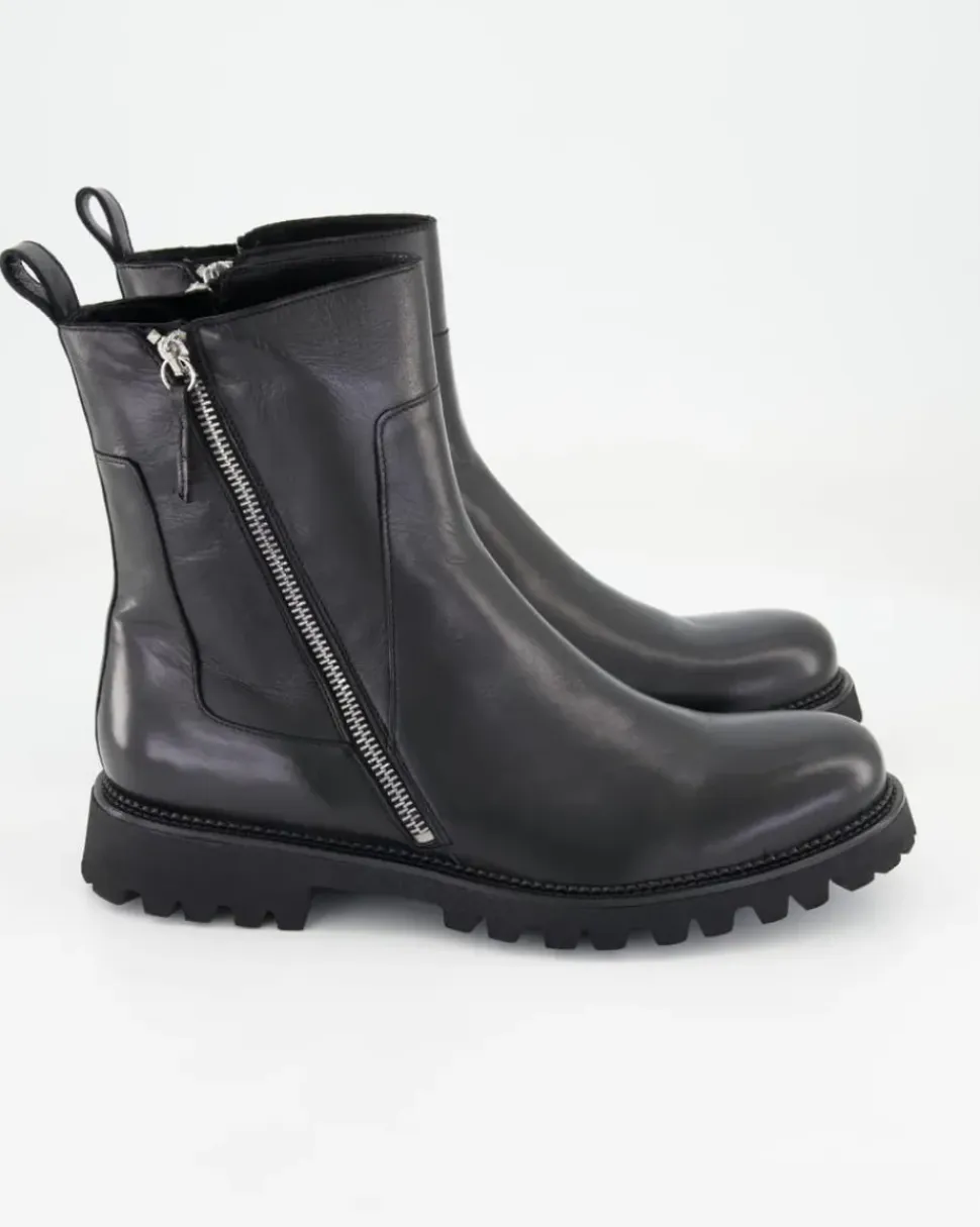 C176 Stiefeletten in Schwarz