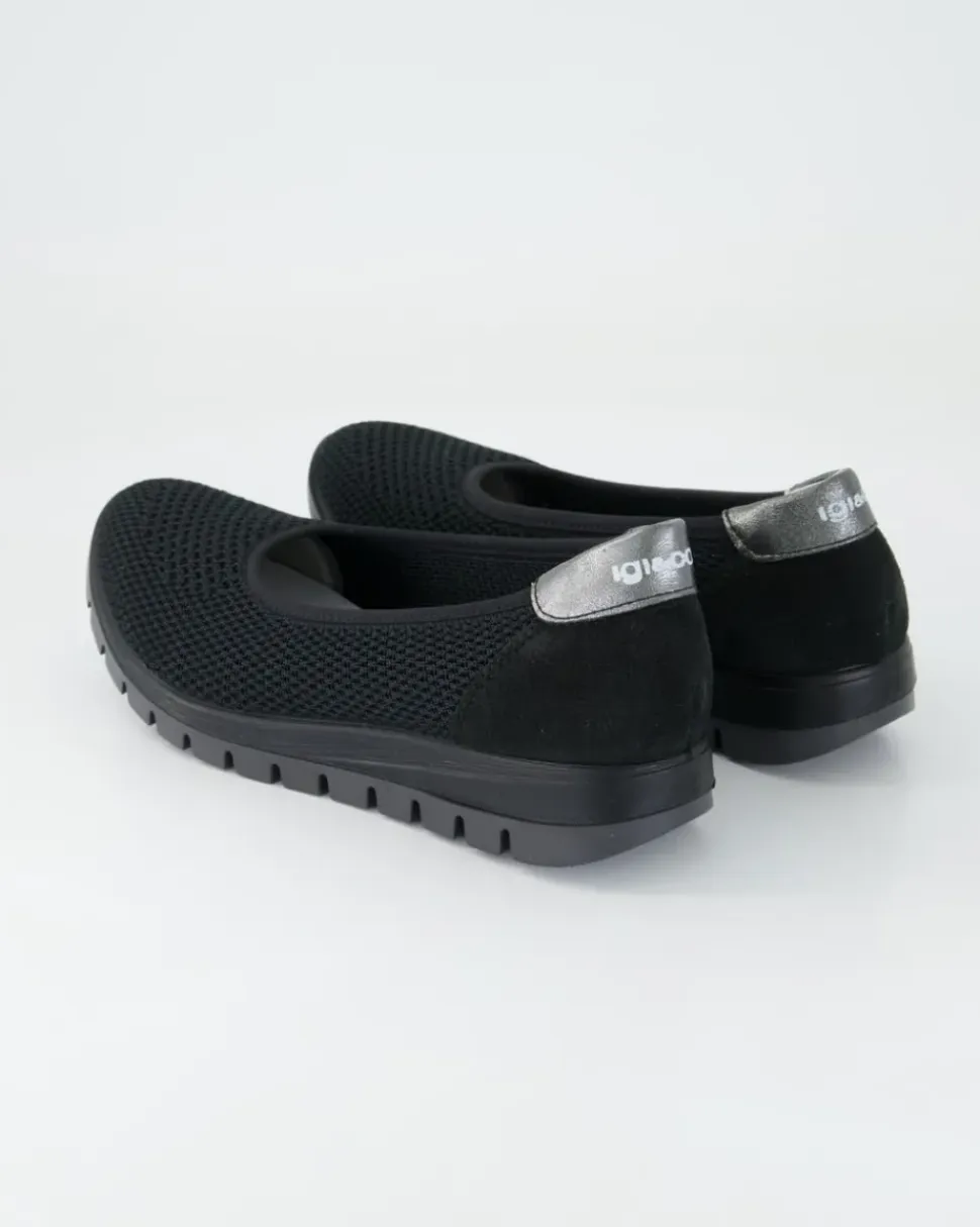 DEH 76585 Ballerinas in Schwarz
