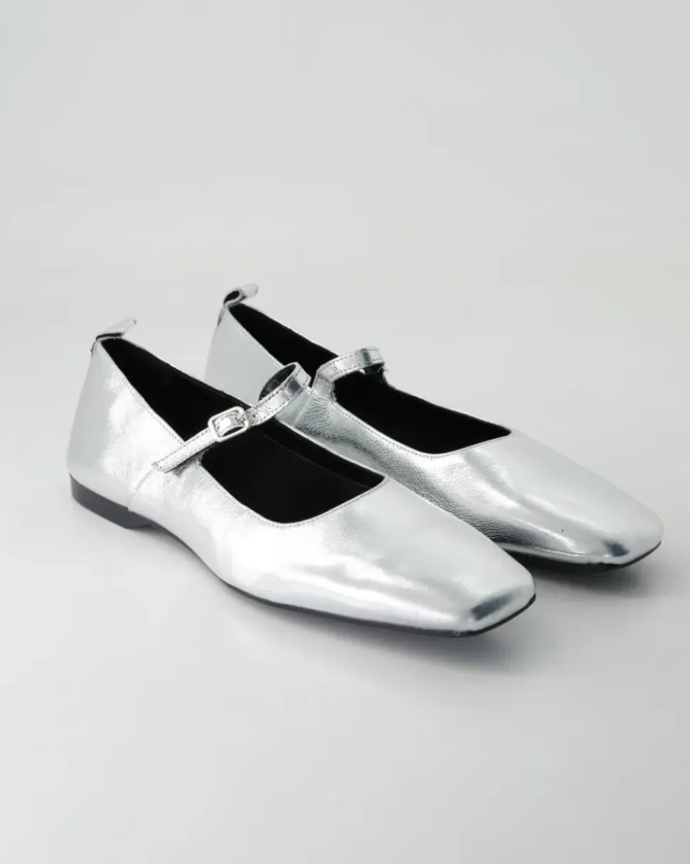 Delia Ballerinas in Silber
