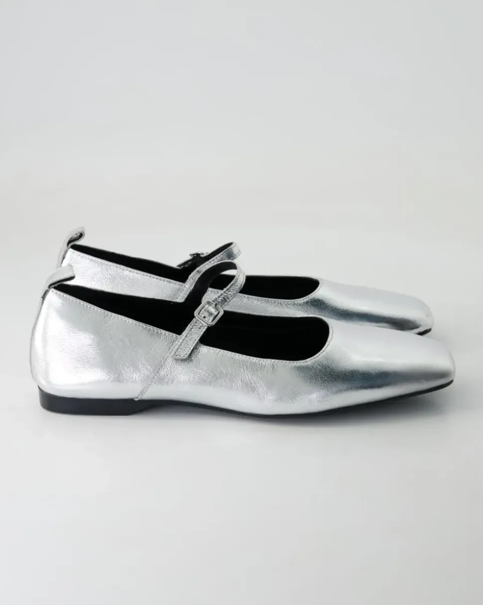 Delia Ballerinas in Silber