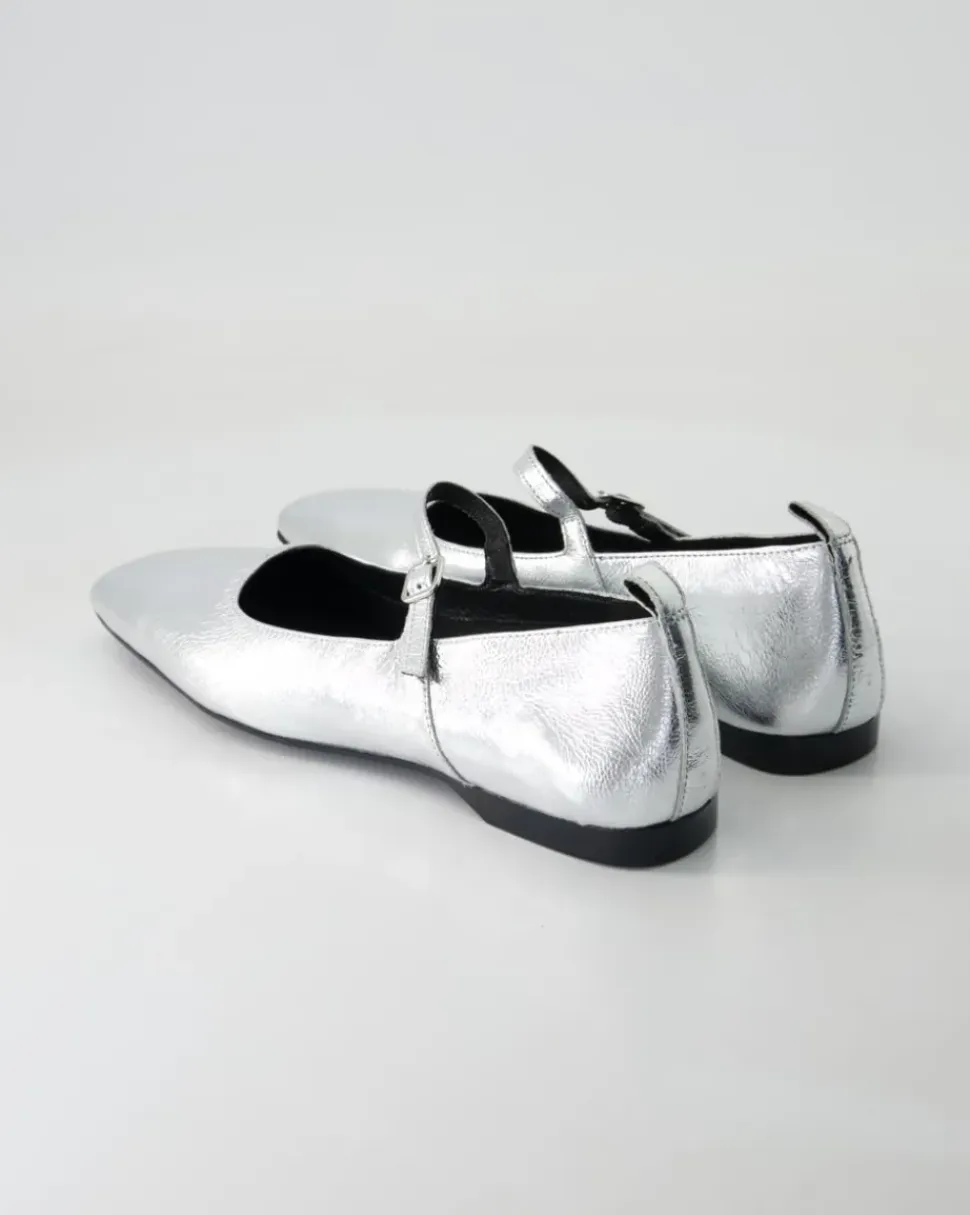 Delia Ballerinas in Silber