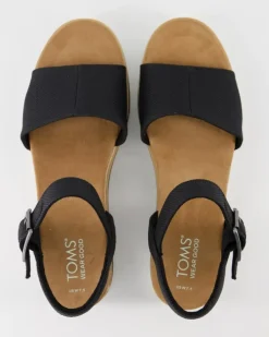 Diana Wedges in Schwarz