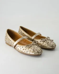 DI5467 Ballerinas in Gold