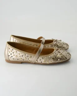 DI5467 Ballerinas in Gold