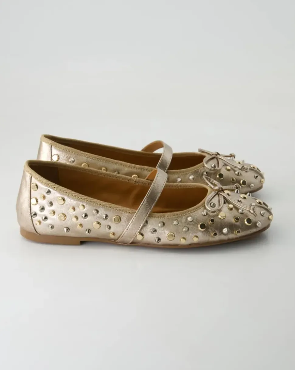 DI5467 Ballerinas in Gold