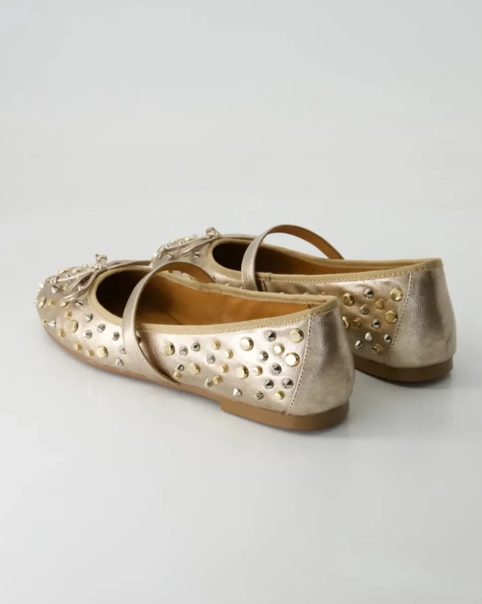 DI5467 Ballerinas in Gold