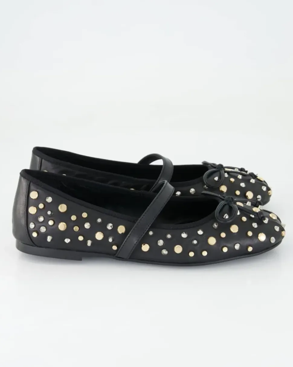 DI5467 Ballerinas in Schwarz
