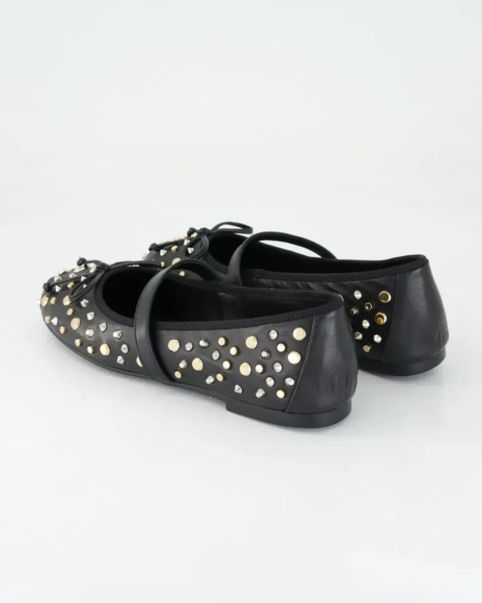 DI5467 Ballerinas in Schwarz
