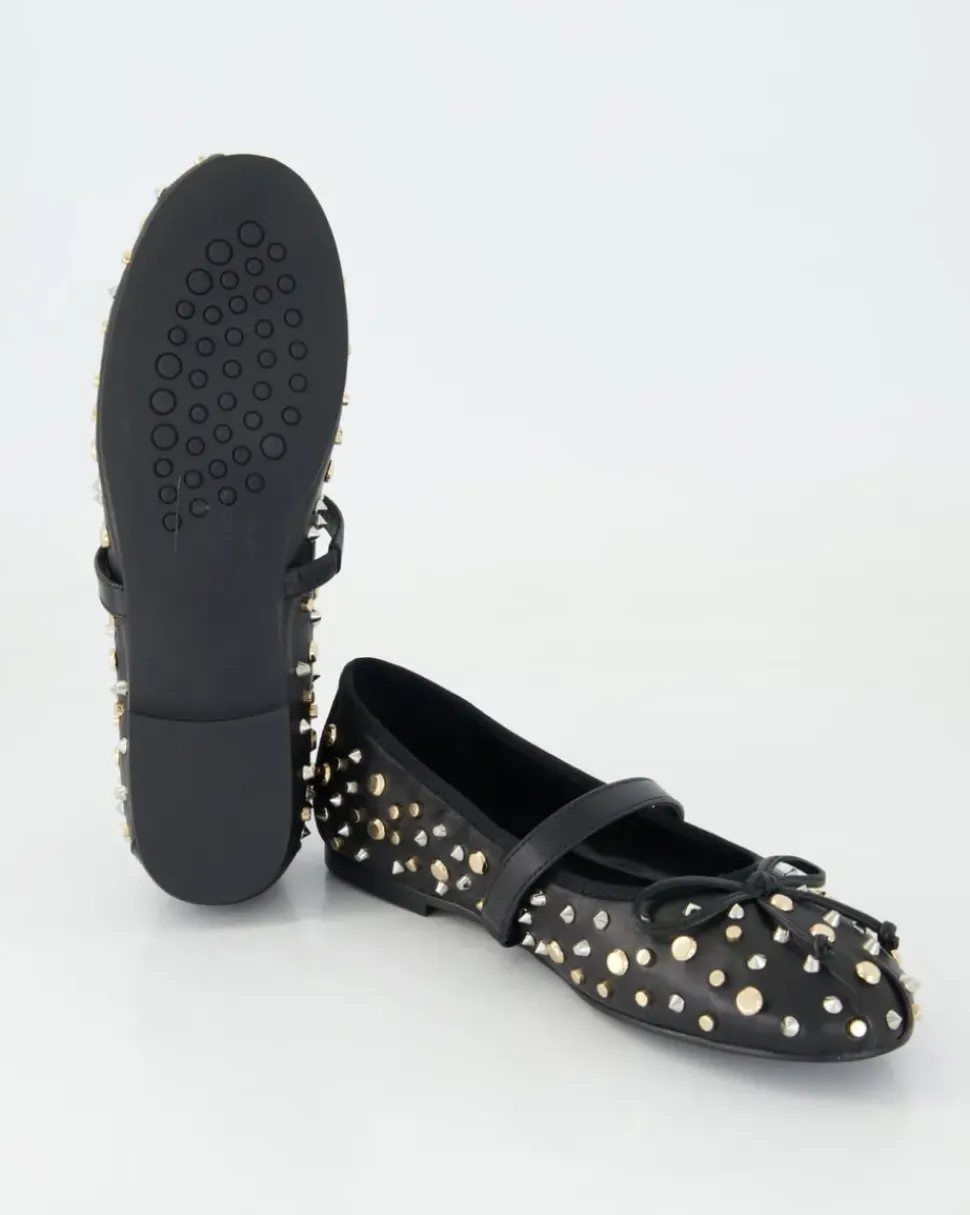 DI5467 Ballerinas in Schwarz