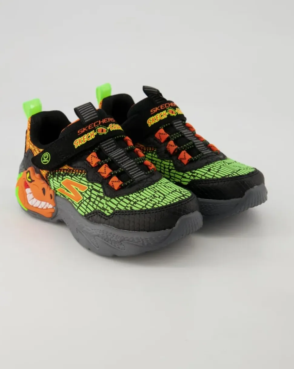 Dino Lights Halbschuhe in Grün