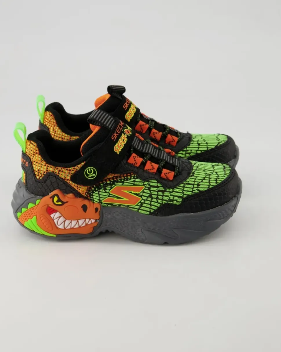 Dino Lights Halbschuhe in Grün