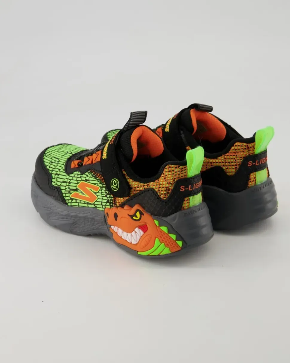 Dino Lights Halbschuhe in Grün