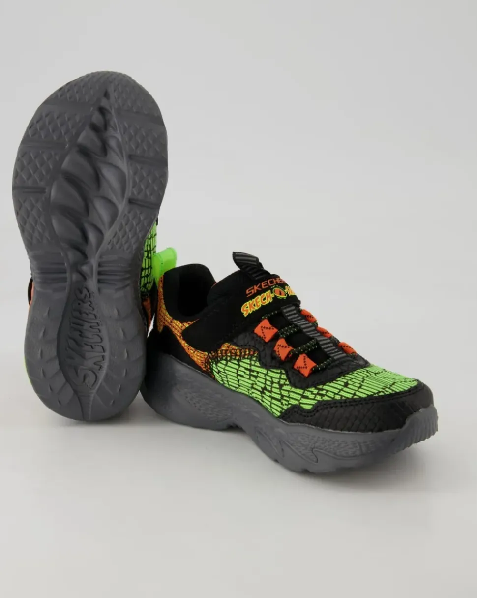 Dino Lights Halbschuhe in Grün