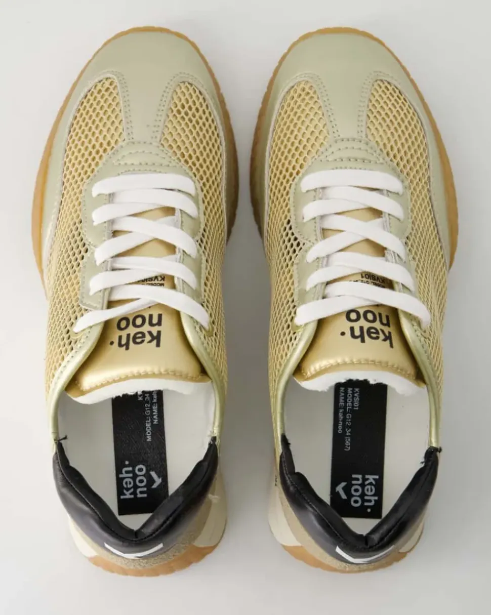 Disco Sneaker in Gold
