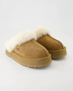 Disquette Hausschuhe in Beige