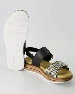 D1J53-02 Sandalen in Schwarz