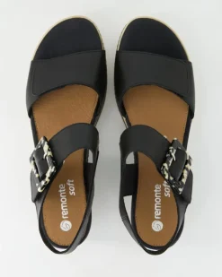 D2L53-00 Sandalen in Schwarz