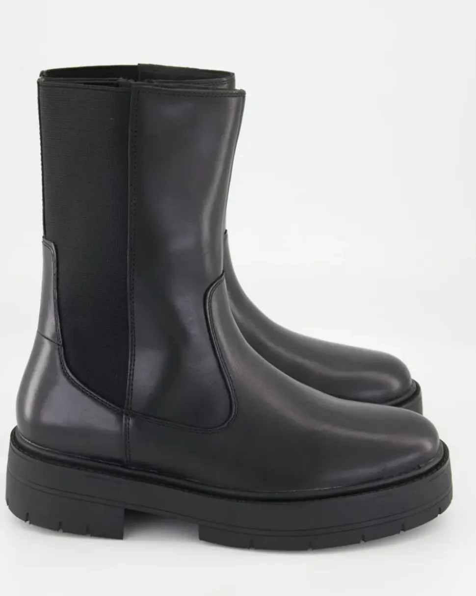 D SPHERICA EC7 Chelsea Boots in Schwarz