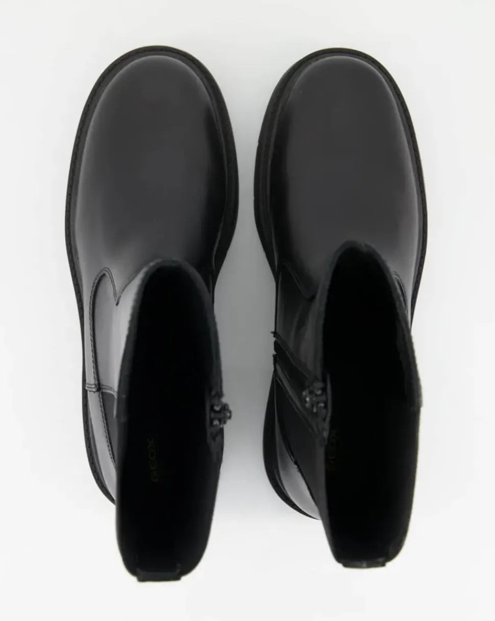 D SPHERICA EC7 Chelsea Boots in Schwarz