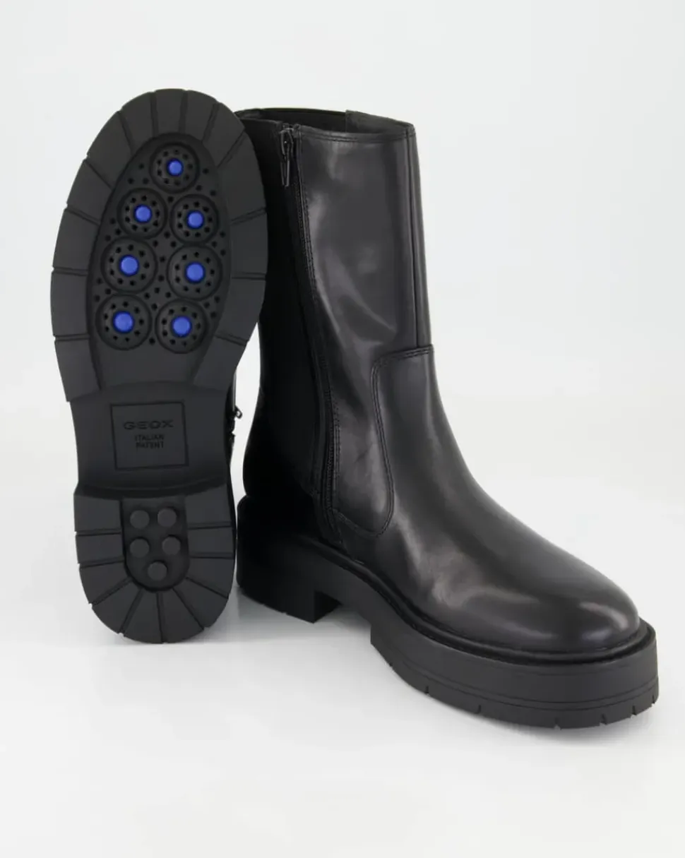 D SPHERICA EC7 Chelsea Boots in Schwarz