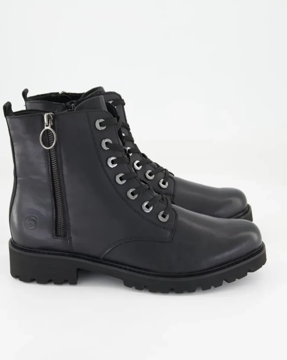 D8671-01 Stiefeletten in Schwarz