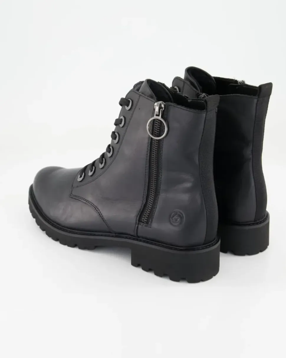 D8671-01 Stiefeletten in Schwarz