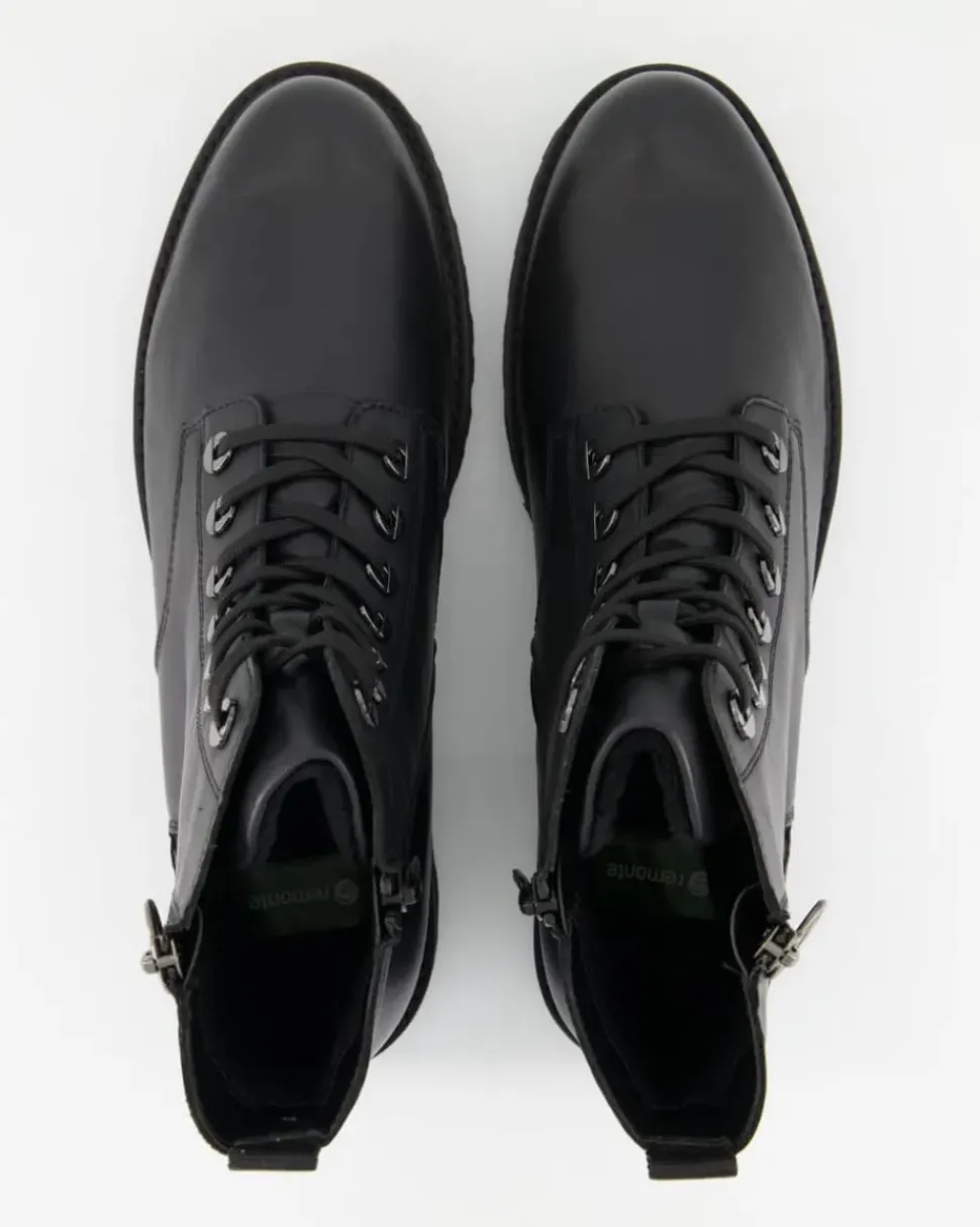 D8671-01 Stiefeletten in Schwarz