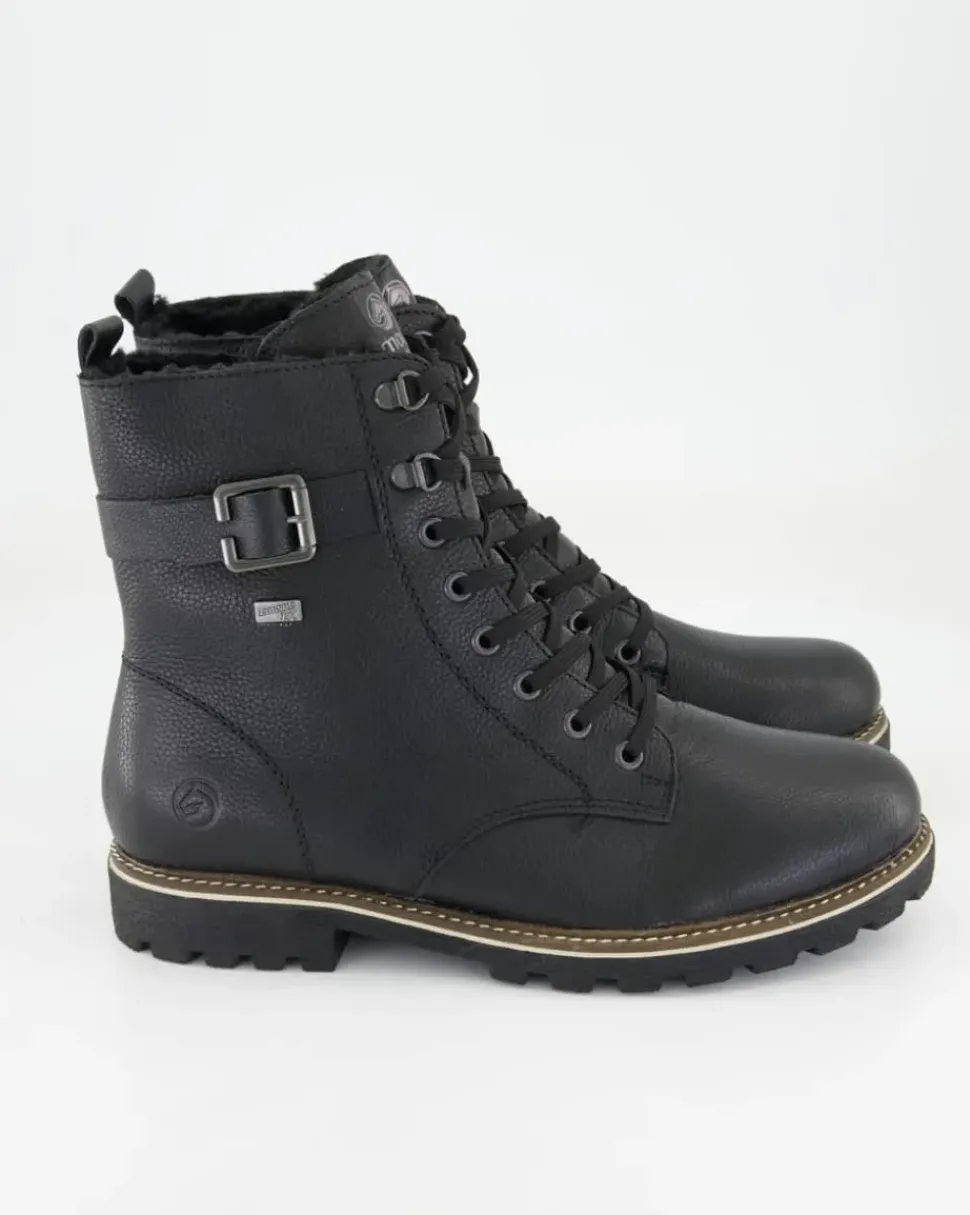 D8475-01 Stiefeletten in Schwarz