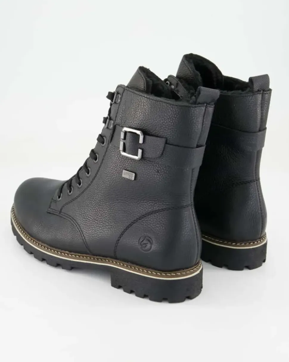 D8475-01 Stiefeletten in Schwarz