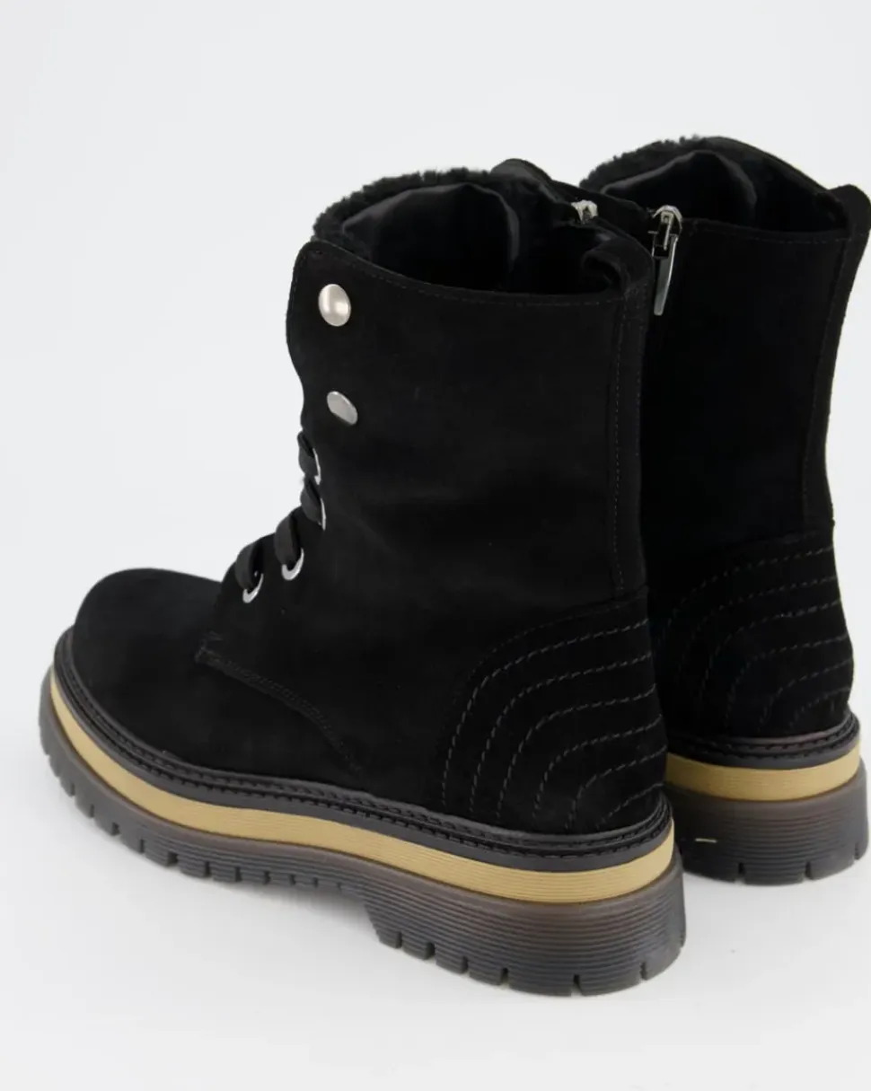 2762 D Stiefeletten in Schwarz