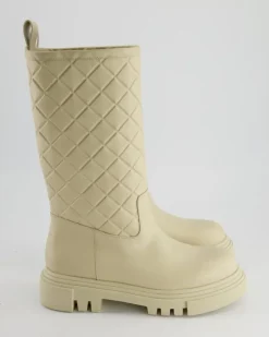 D08 Stiefeletten in Weiß
