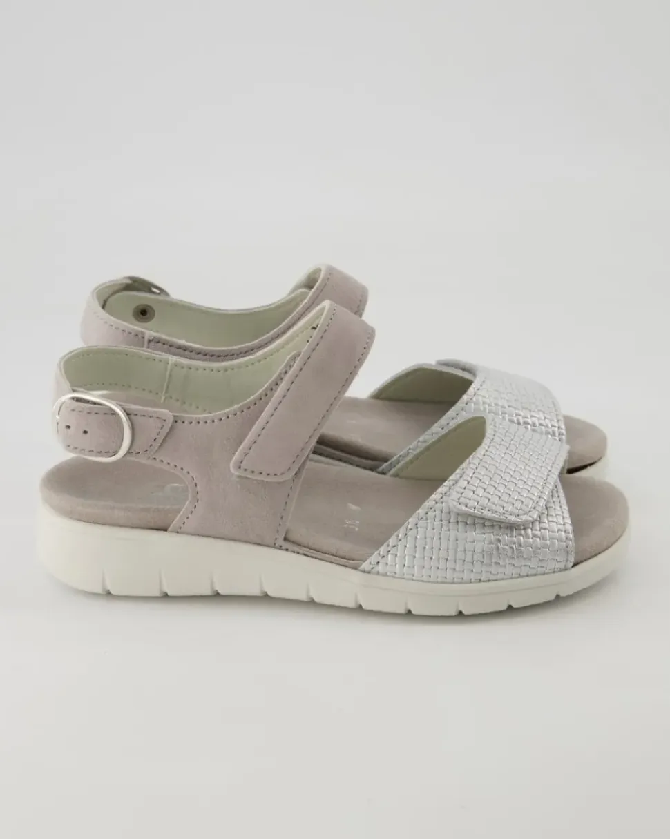 Dunja Sandalen in Grau