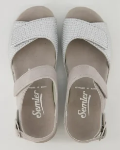 Dunja Sandalen in Grau
